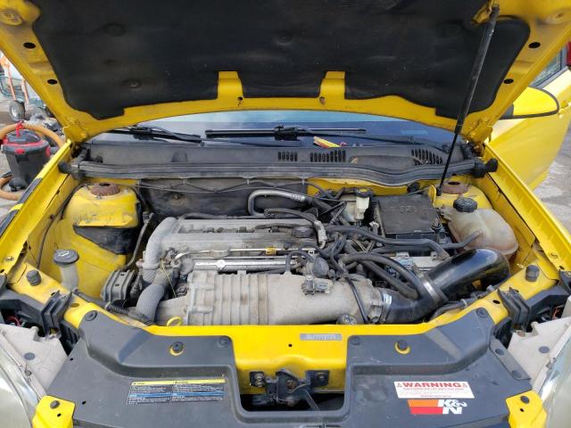 1G1AP14P377100035 - 2007 CHEVROLET COBALT SS SUPERCHARGED YELLOW photo 11