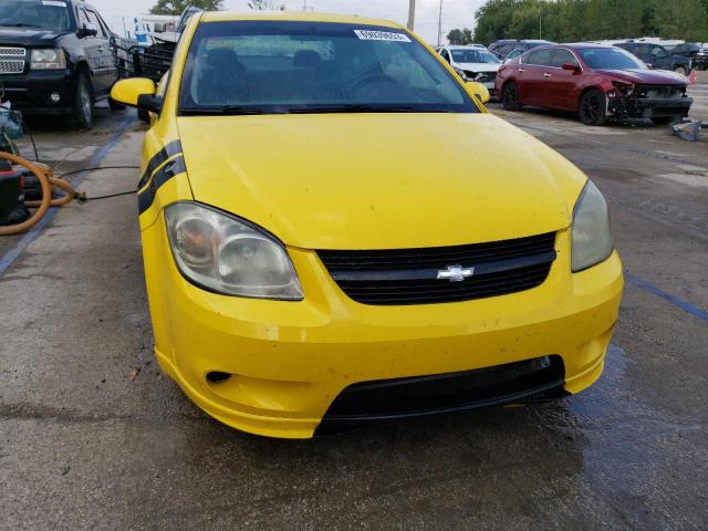 1G1AP14P377100035 - 2007 CHEVROLET COBALT SS SUPERCHARGED YELLOW photo 5