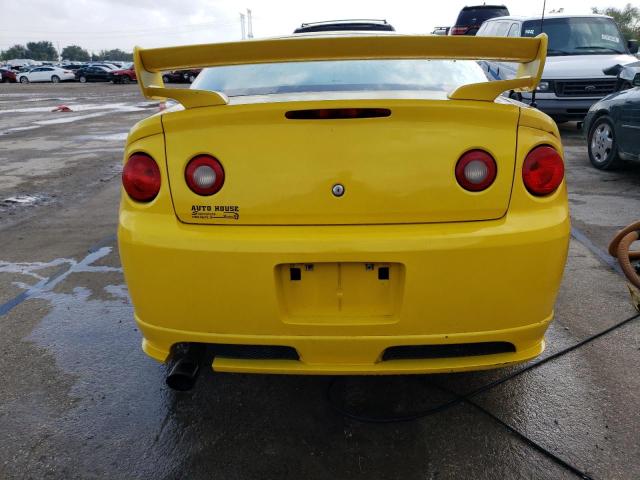 1G1AP14P377100035 - 2007 CHEVROLET COBALT SS SUPERCHARGED YELLOW photo 6