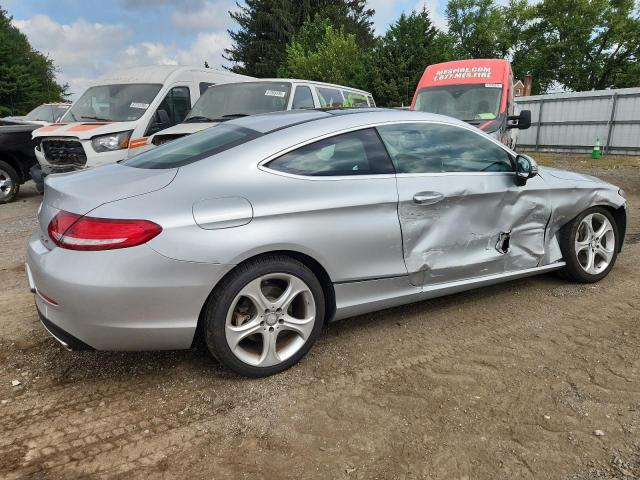 WDDWJ4KB4HF331384 - 2017 MERCEDES-BENZ C 300 4MATIC SILVER photo 3