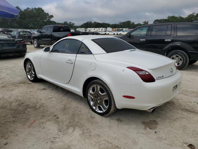 JTHFN45Y779011003 - 2007 LEXUS SC 430 WHITE photo 2