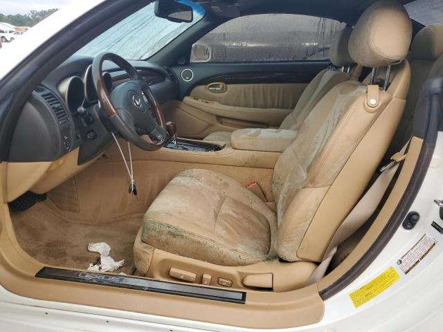 JTHFN45Y779011003 - 2007 LEXUS SC 430 WHITE photo 7