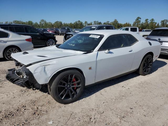 2C3CDZFJ7MH604799 - 2021 DODGE CHALLENGER R/T SCAT PACK WHITE photo 1