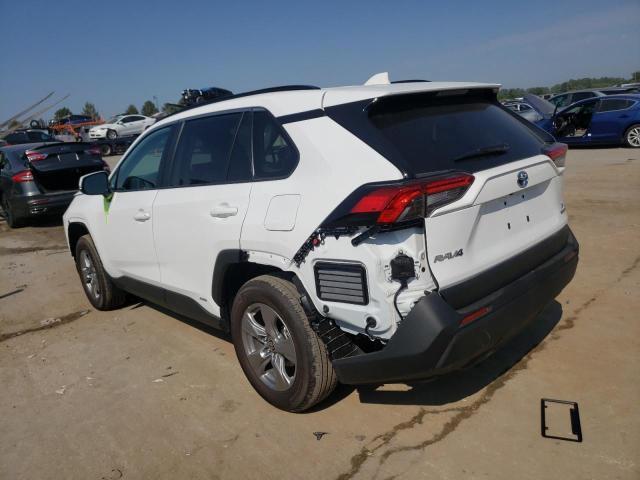 4T3RWRFVXRU146900 - 2024 TOYOTA RAV4 XLE WHITE photo 2