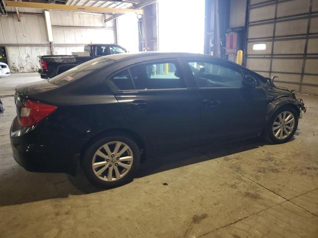 19XFB2F80CE028373 - 2012 HONDA CIVIC EX BLACK photo 3