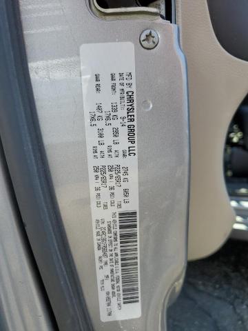 2C4RC1BG1FR565497 - 2015 CHRYSLER TOWN & COU TOURING SILVER photo 13