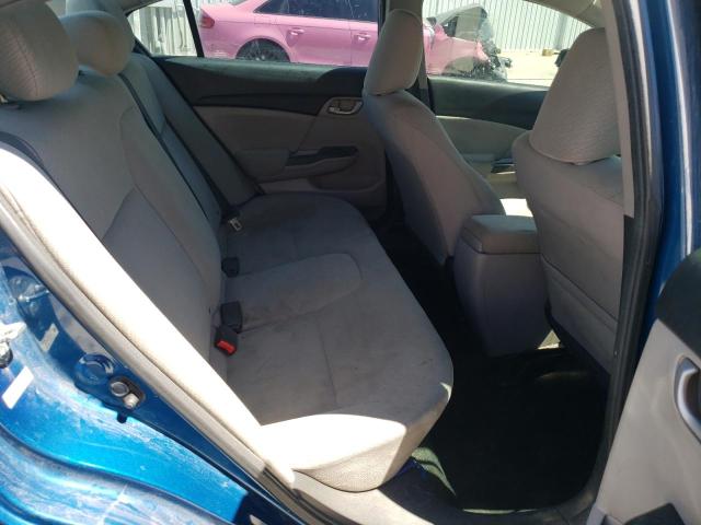2HGFB2F52DH564187 - 2013 HONDA CIVIC LX BLUE photo 10