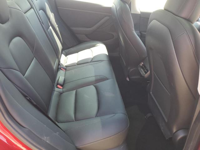 5YJ3E1EB4NF357611 - 2022 TESLA MODEL 3 Rojo foto 10