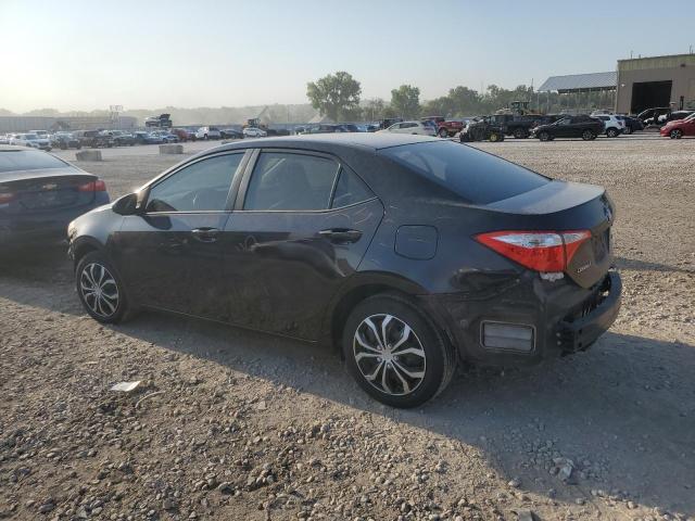 5YFBURHE8FP335216 - 2015 TOYOTA COROLLA L BLACK photo 2