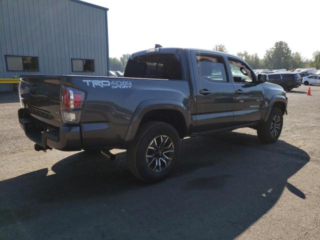 3TMCZ5AN1PM618770 - 2023 TOYOTA TACOMA DOUBLE CAB GRAY photo 3