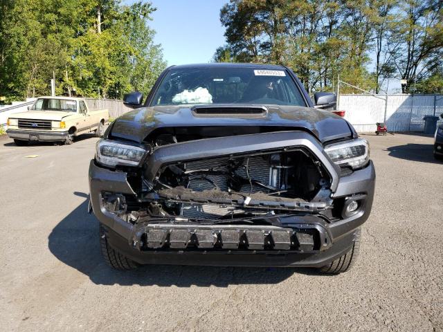 3TMCZ5AN1PM618770 - 2023 TOYOTA TACOMA DOUBLE CAB GRAY photo 5