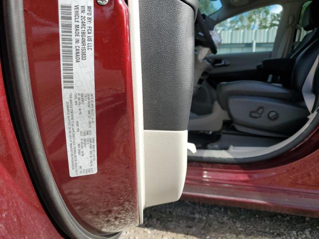 2C4RC1BG4NR153833 - 2022 CHRYSLER PACIFICA TOURING L BURGUNDY photo 13