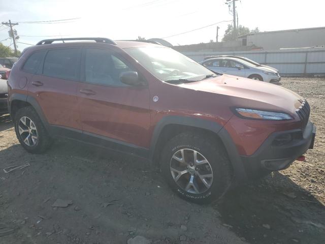 1C4PJMBS3FW716897 - 2015 JEEP CHEROKEE TRAILHAWK RED photo 4