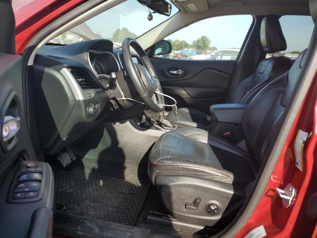 1C4PJMBS3FW716897 - 2015 JEEP CHEROKEE TRAILHAWK RED photo 7