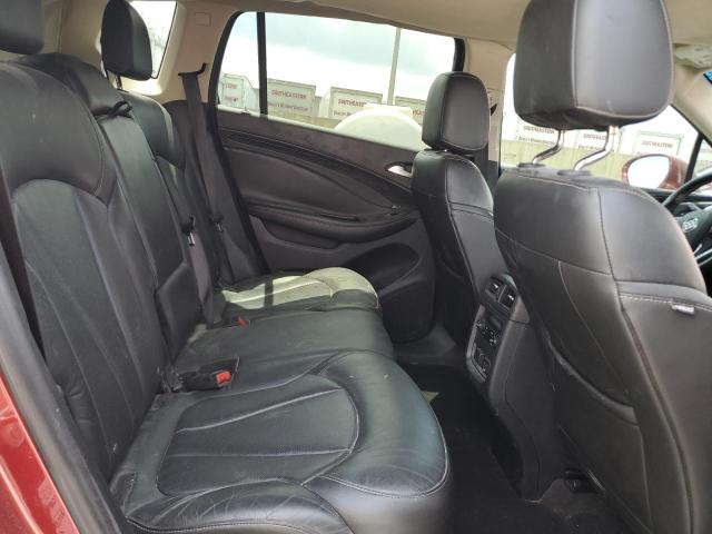 LRBFX1SA4JD080946 - 2018 BUICK ENVISION ESSENCE RED photo 11