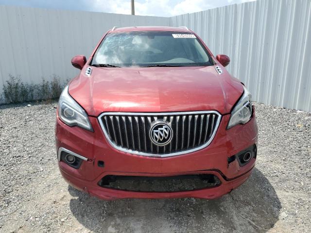 LRBFX1SA4JD080946 - 2018 BUICK ENVISION ESSENCE RED photo 5
