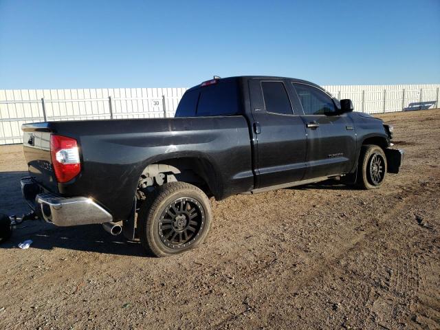 5TFRY5F18MX300024 - 2021 TOYOTA TUNDRA DOUBLE CAB SR/SR5 BLACK photo 3