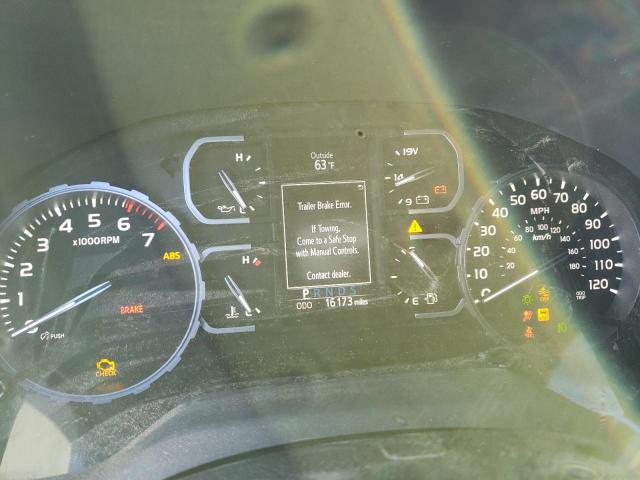 5TFRY5F18MX300024 - 2021 TOYOTA TUNDRA DOUBLE CAB SR/SR5 BLACK photo 9