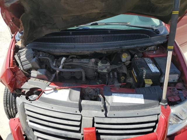 2D4GP44L66R737730 - 2006 DODGE GRAND CARAVAN SXT 红色 照片 12