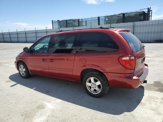 2D4GP44L66R737730 - 2006 DODGE GRAND CARAVAN SXT 红色 照片 2