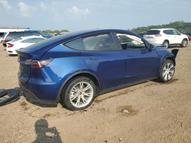 7SAYGDEE5PF667591 - 2023 TESLA MODEL Y Azul foto 3