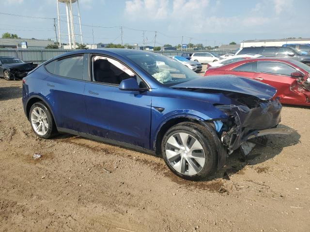 7SAYGDEE5PF667591 - 2023 TESLA MODEL Y Azul foto 4