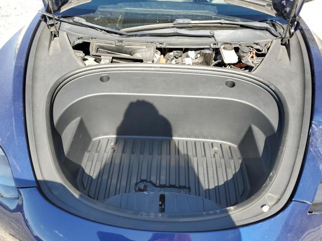 5YJ3E1EA6NF188148 - 2022 TESLA MODEL 3 蓝色 照片 11