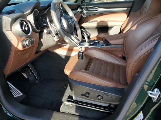 ZASFAKNN4J7C03044 - 2018 ALFA ROMEO STELVIO TI SPORT GREEN photo 7