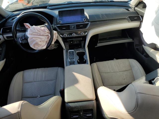 1HGCV2F99MA020538 - 2021 HONDA ACCORD TOURING WHITE photo 8