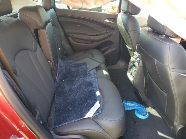 LRBFXESX4HD146532 - 2017 BUICK ENVISION PREMIUM წითელი ფოტო 10