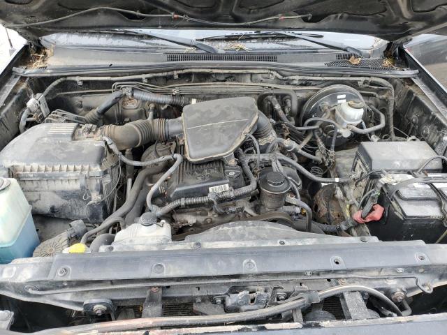 5TETX22N69Z600435 - 2009 TOYOTA TACOMA ACCESS CAB შავი ფოტო 11