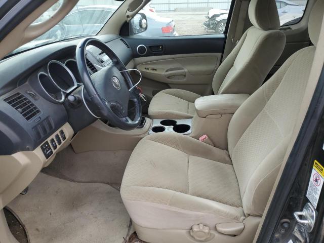 5TETX22N69Z600435 - 2009 TOYOTA TACOMA ACCESS CAB შავი ფოტო 7