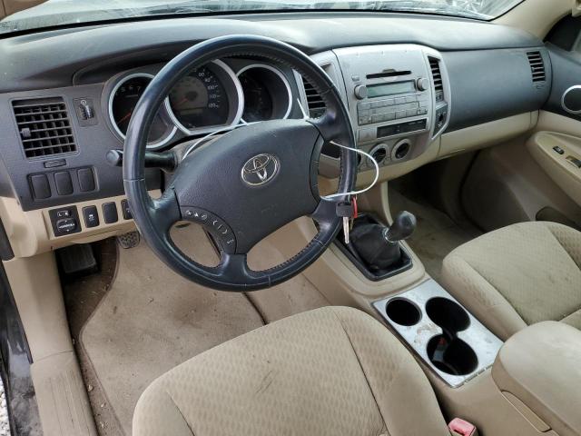 5TETX22N69Z600435 - 2009 TOYOTA TACOMA ACCESS CAB შავი ფოტო 8