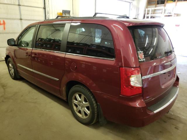 2C4RC1BG8CR368869 - 2012 CHRYSLER TOWN & COU TOURING 勃艮第红 照片 2