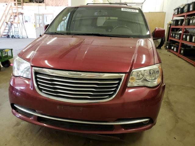 2C4RC1BG8CR368869 - 2012 CHRYSLER TOWN & COU TOURING 勃艮第红 照片 5