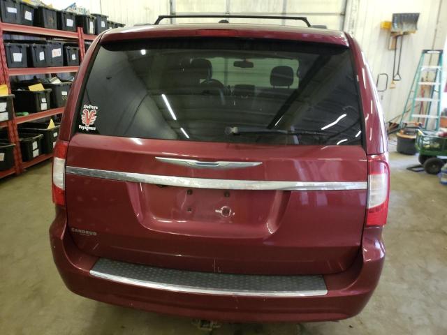 2C4RC1BG8CR368869 - 2012 CHRYSLER TOWN & COU TOURING 勃艮第红 照片 6