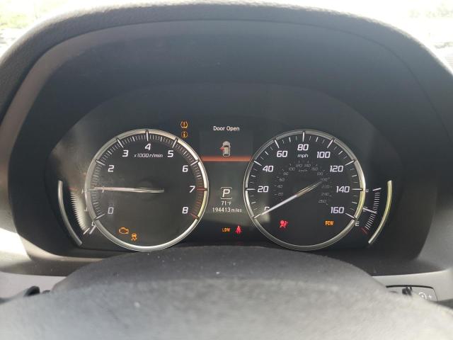 5FRYD4H48EB010918 - 2014 ACURA MDX TECHNOLOGY BLACK photo 9