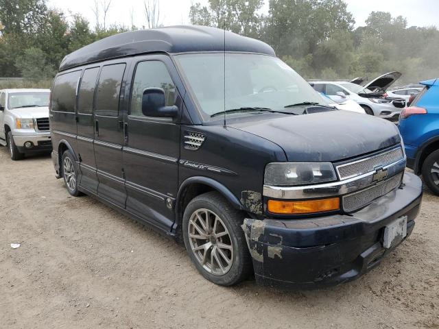 1GBSHDC46D1162193 - 2013 CHEVROLET EXPRESS G1 3LT BLUE photo 4