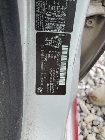 WBAHL83528DT11351 - 2008 BMW 750 I RED photo 12