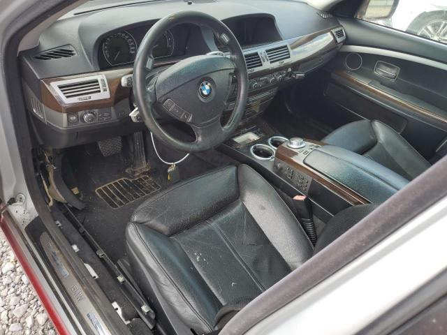 WBAHL83528DT11351 - 2008 BMW 750 I RED photo 8