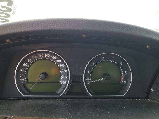 WBAHL83528DT11351 - 2008 BMW 750 I RED photo 9