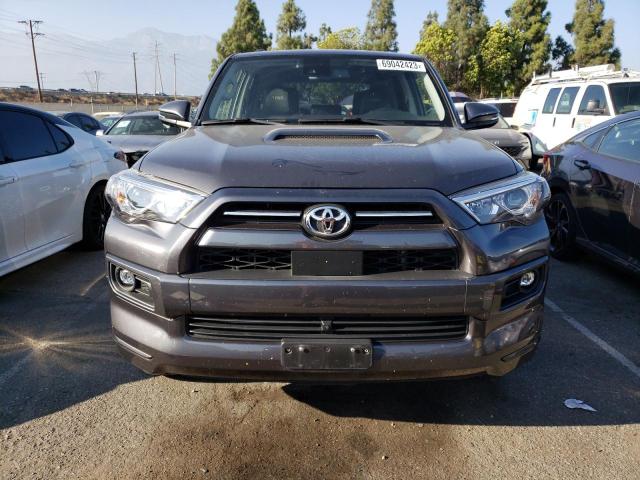 JTESU5JR1N6033404 - 2022 TOYOTA 4RUNNER SR5 PREMIUM GRAY photo 5