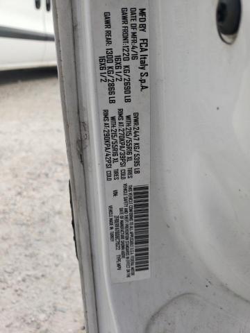 ZFBERFAT6G6C71522 - 2016 RAM PROMASTER თეთრი ფოტო 13