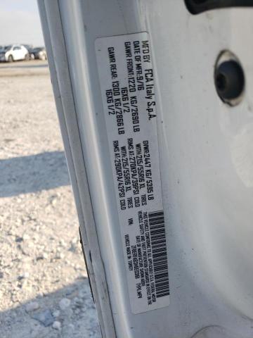 ZFBERFAB3H6E03161 - 2017 RAM PROMASTER თეთრი ფოტო 13