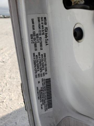 ZFBERFAB9H6E04704 - 2017 RAM PROMASTER თეთრი ფოტო 13