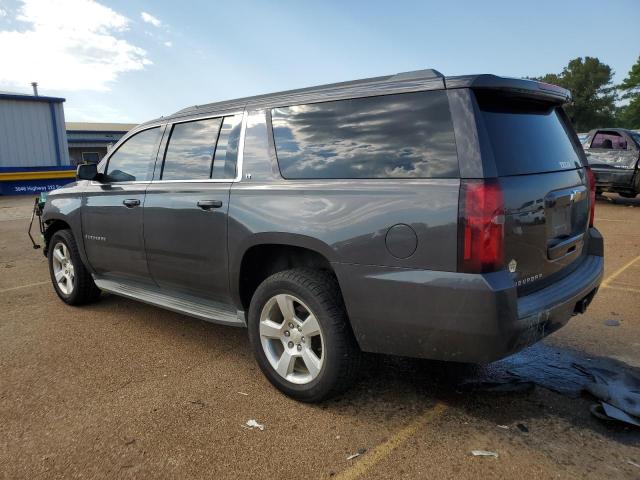 1GNSCJKC1FR643353 - 2015 CHEVROLET SUBURBAN C1500 LT GRAY photo 2