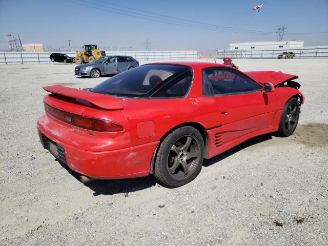 JA3XD64B1NY021724 - 1992 MITSUBISHI 3000 GT SL RED photo 3