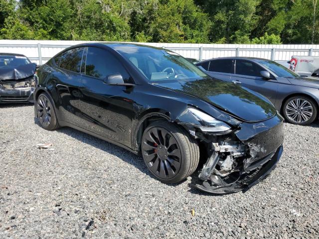 7SAYGDEF3RA327283 - 2024 TESLA MODEL Y BLACK photo 4