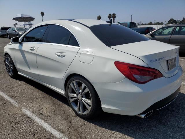 WDDSJ4EB8FN204599 - 2015 MERCEDES-BENZ CLA 250 WHITE photo 2