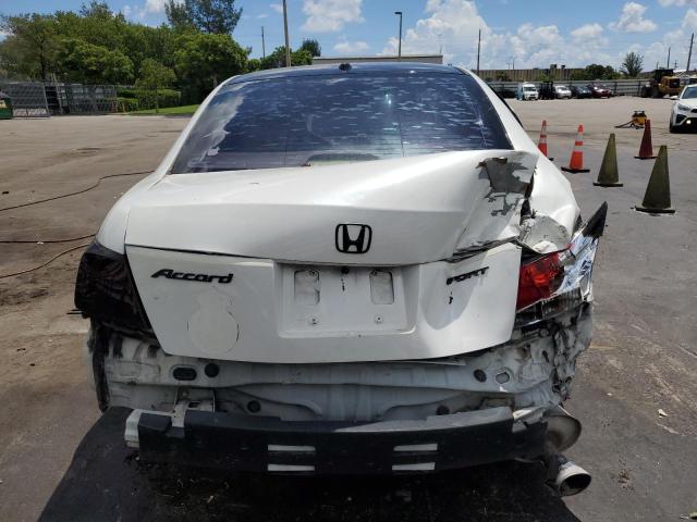 1HGCP2F8XAA006919 - 2010 HONDA ACCORD EXL WHITE photo 6